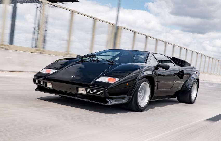 A História do Lamborghini Countach Carros e Afins