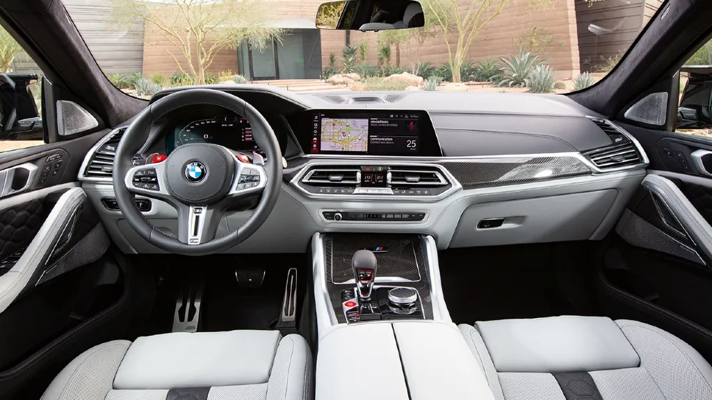 BMW X6 2022 Interior iDrive