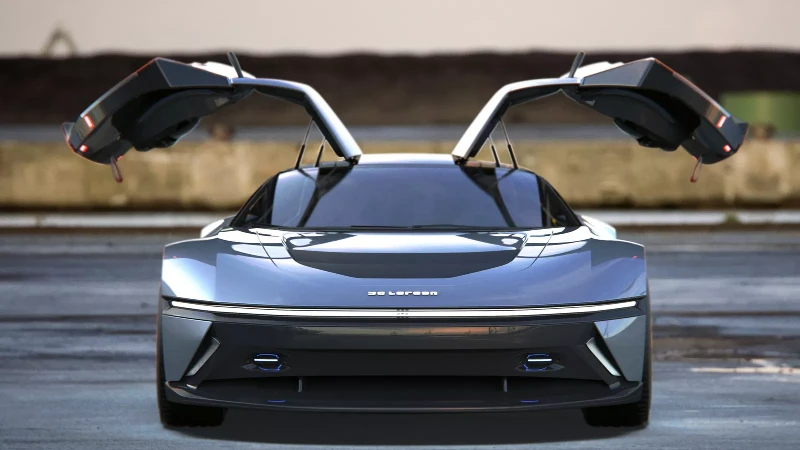 DeLorean frente