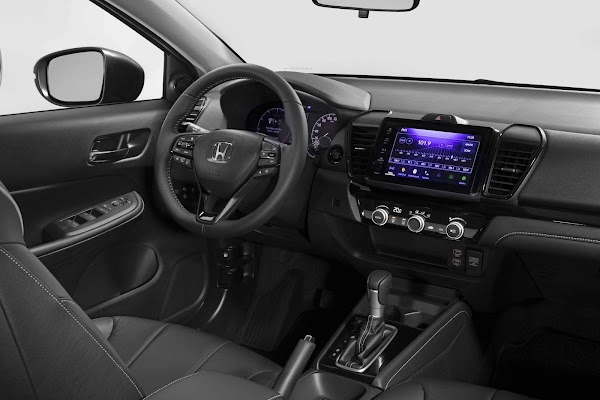 Interior do Honda City 2022
